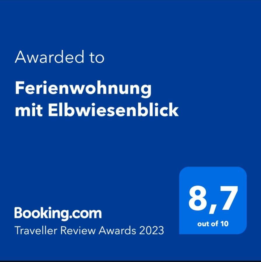 Ferienwohnung Mit Elbwiesenblick Wittenberg Exteriör bild